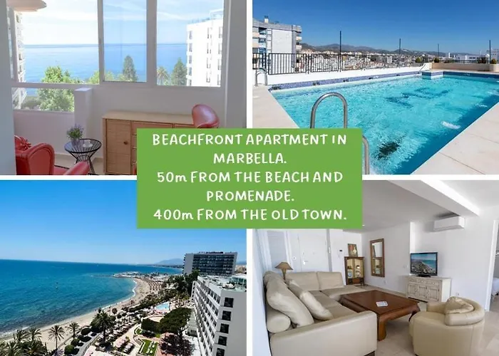 Apartment Centre Beachfront & Pool Marbella